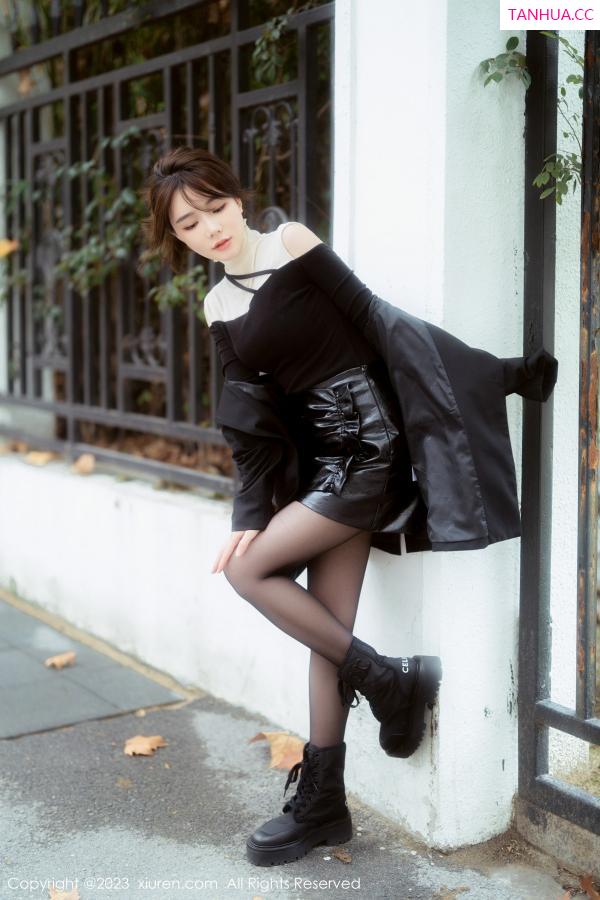 婠婠么  [XiuRen]高清写真图 2023.01.04 No.6080 婠婠么 黑丝美腿第10张图片